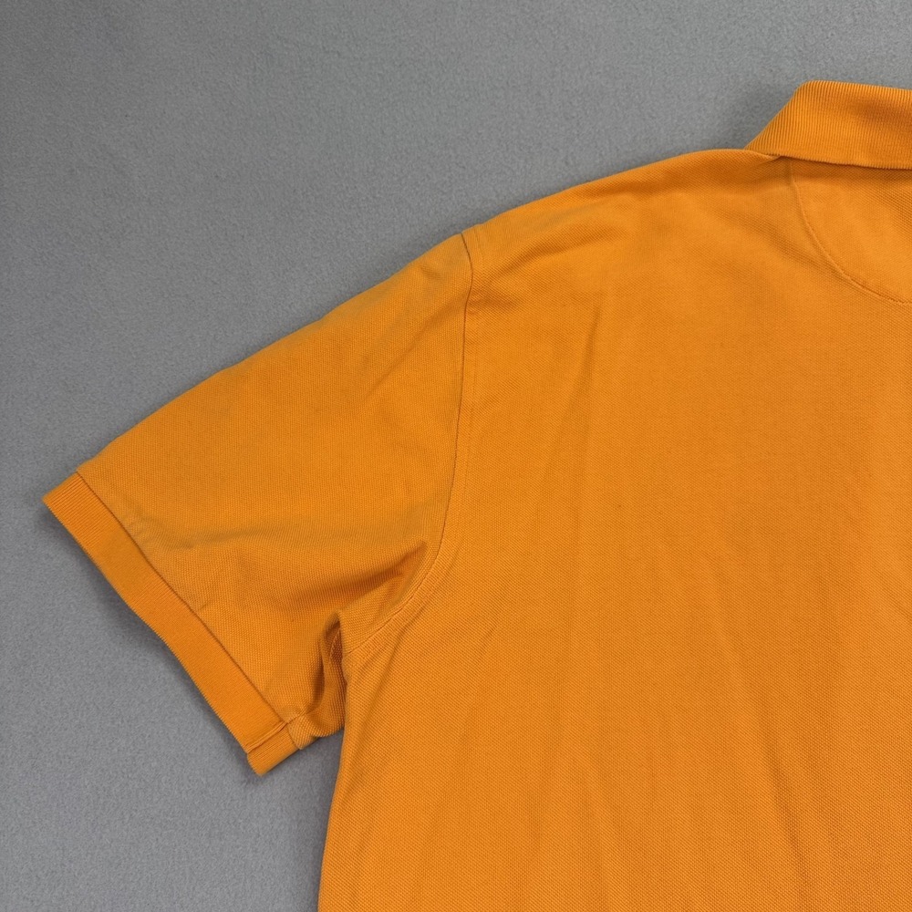 Brooks Brothers Men's Performance Polo Shirt Size XXL Orange 2-Button Cotton - Picture 14 of 16